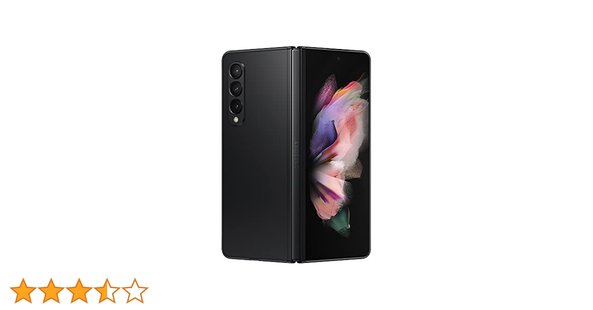 Samsung Galaxy Z Fold 3 ブラック　海外版 Samsung Galaxy Z Fold 3 5G 256GB Phantom Black, Factory